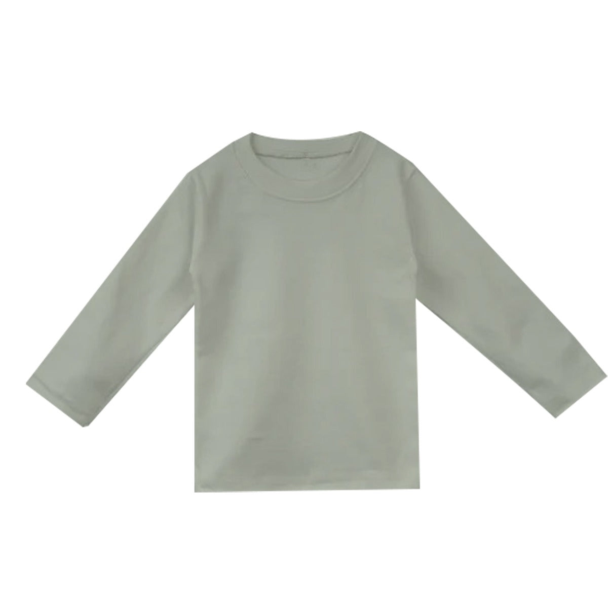 Kid's Rib Inner Suit - Green Gray