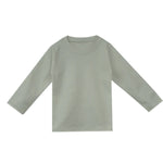 Kid's Rib Inner Suit - Green Gray