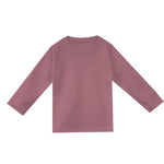 Kid's Rib Inner Suit - Burgundy