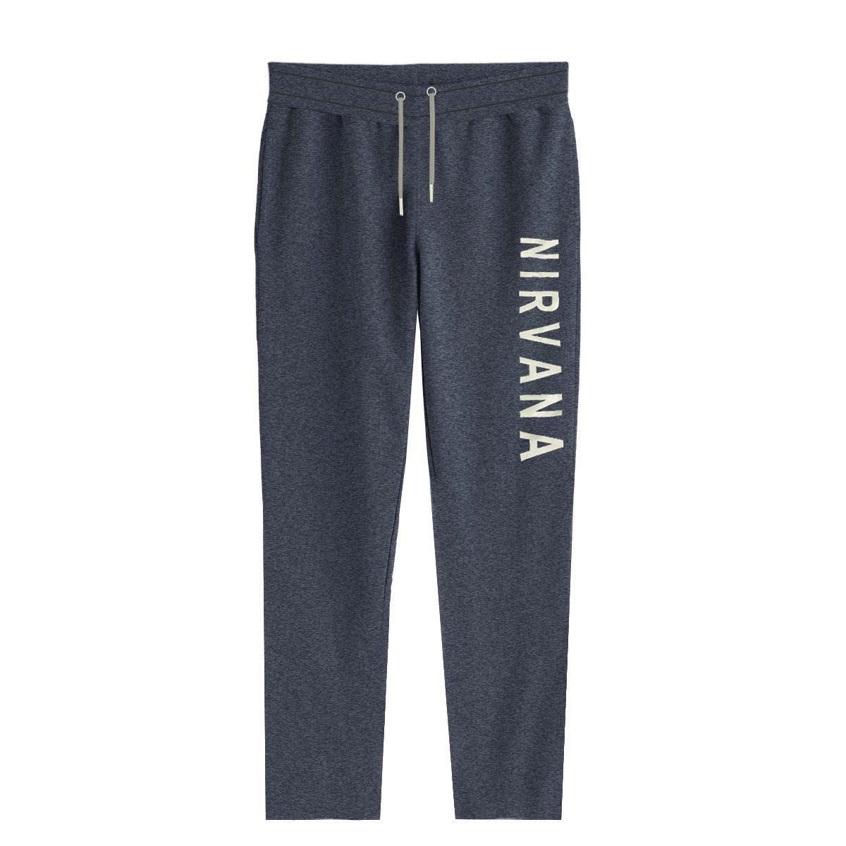 Men's Signature Printed Trouser - Mélange Gray