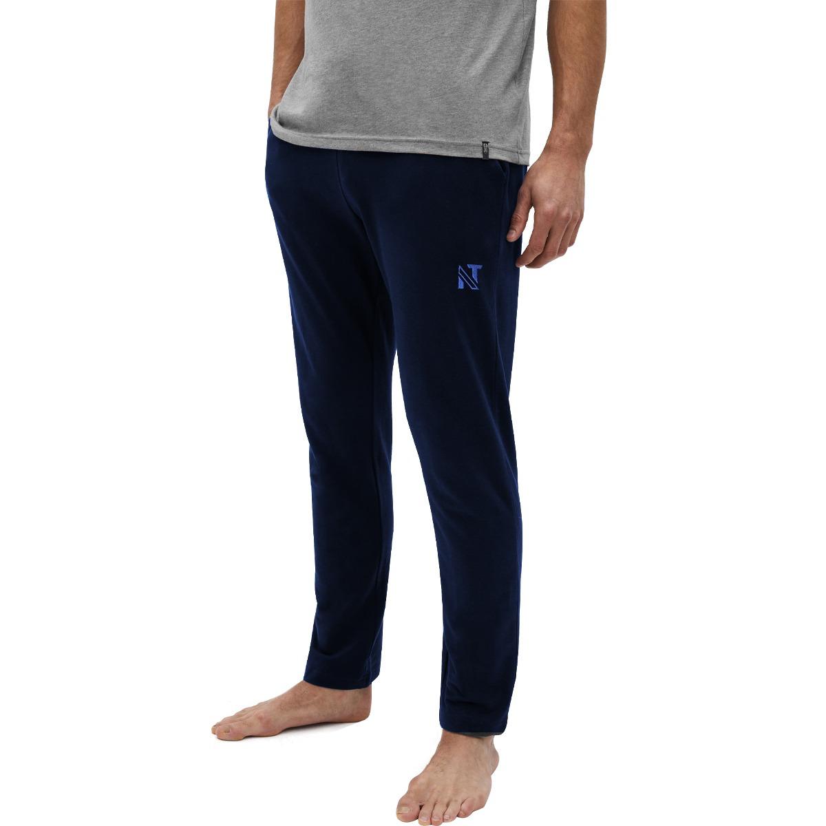 Men's Sginature Embroidered Sweat Pant - Navy