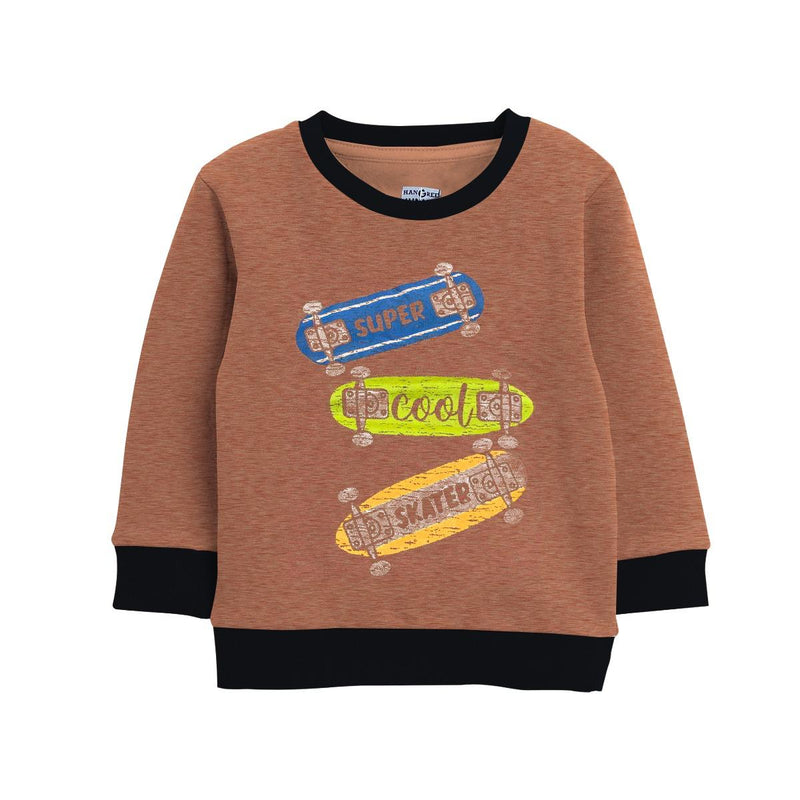 Unisex Graphic Printed Fleece Sweat Shirt