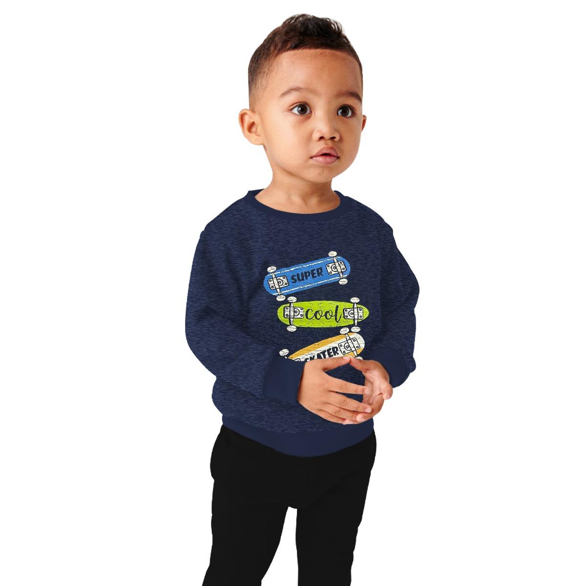 Unisex Graphic Printed Fleece Sweat Shirt