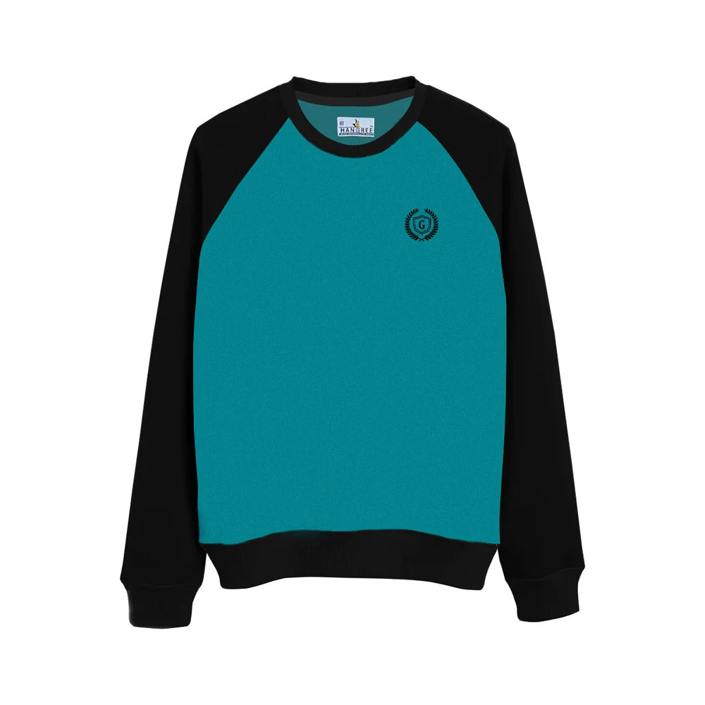 HG Raglan Fleece Sweat Shirt - Zink  (Minor Fault)