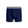 Branded Export Quality Soft Cotton Boxer - Navy Blue
