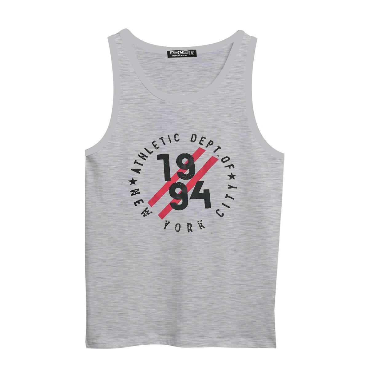 HG Printed ActiveFit Sleeveless Vest - Hyder Gray