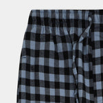 Men Casual Check Trouser -  Black Blue