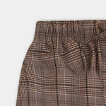Men Casual Check Trouser - Brown