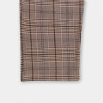 Men Casual Check Trouser - Brown