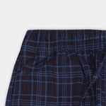 Men Cargo Casual Check Trouser - Navy