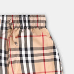 Men Cargo Casual Check Trouser - Beige