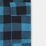 Men Cargo Casual Check Trouser - Blue Box
