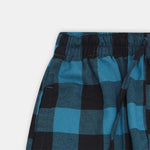 Men Cargo Casual Check Trouser - Blue Box