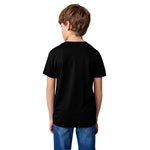 Boys "Casual" Printed Tee Shirt - Black