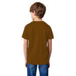 Boy's NKE Emb. Plain T-Shirt - Brown