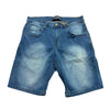 Stretchable Two Quarter Men Denim Shorts