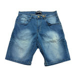 Stretchable Two Quarter Men Denim Shorts