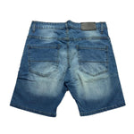 Stretchable Two Quarter Men Denim Shorts
