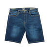 Stretchable Two Quarter Men Denim Shorts