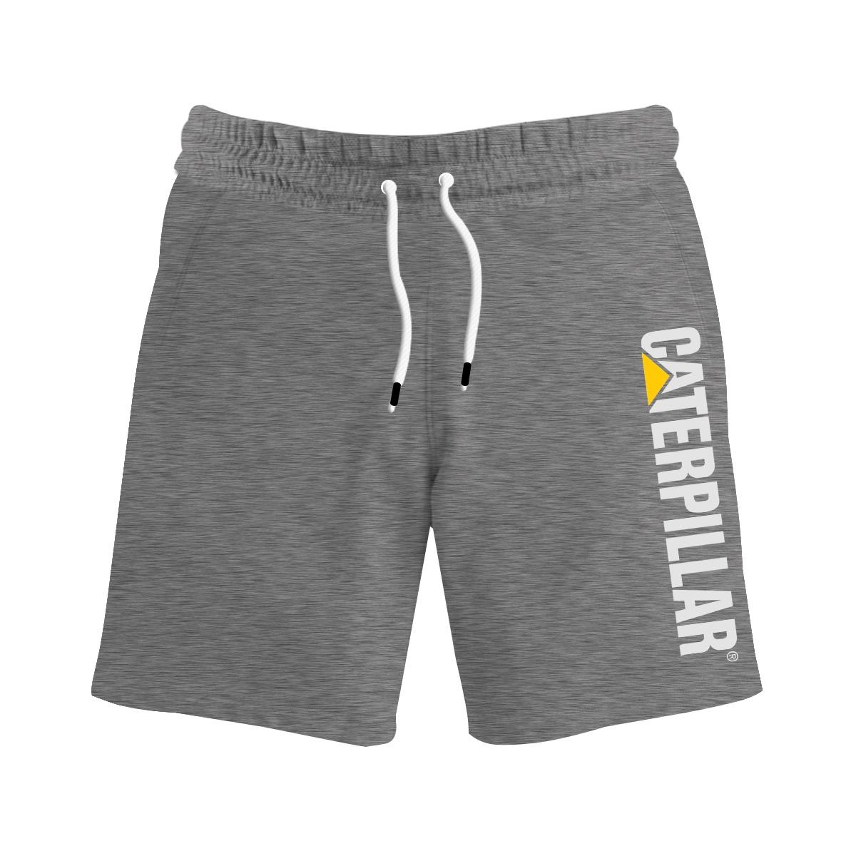 Men's Printed Two Quarter Summer Shorts - Natural Gray