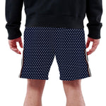 Men's Two Quarter Zipper Pocket Shorts - Dark Navy