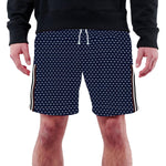 Men's Two Quarter Zipper Pocket Shorts - Dark Navy