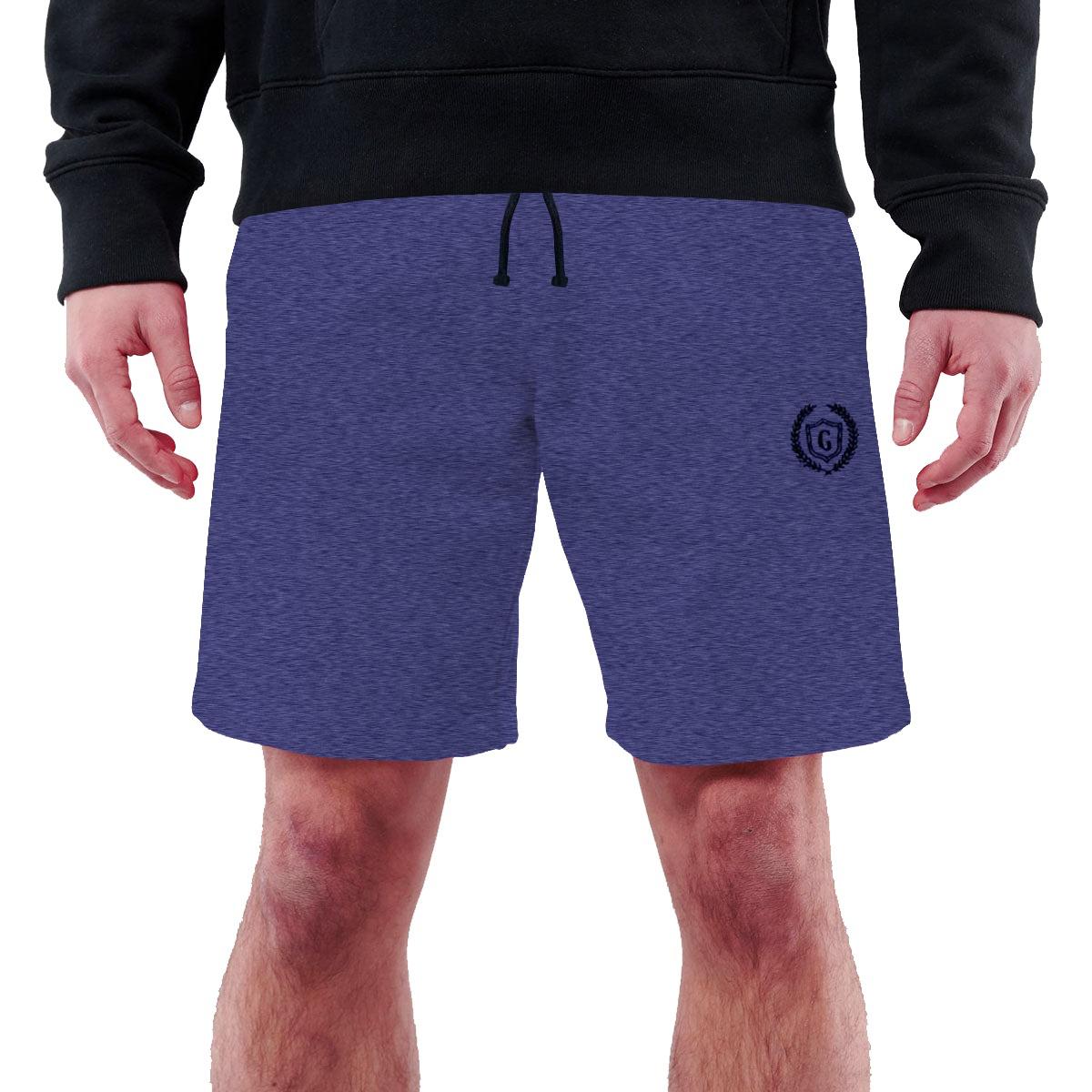 HG Signature Emb. Two Quarter Summer Shorts - Purple