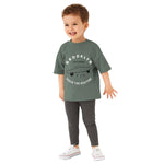 Boy's Graphic Printed Tee Shirt - Bright Green