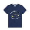 Boy's Graphic Printed Tee Shirt - Navy