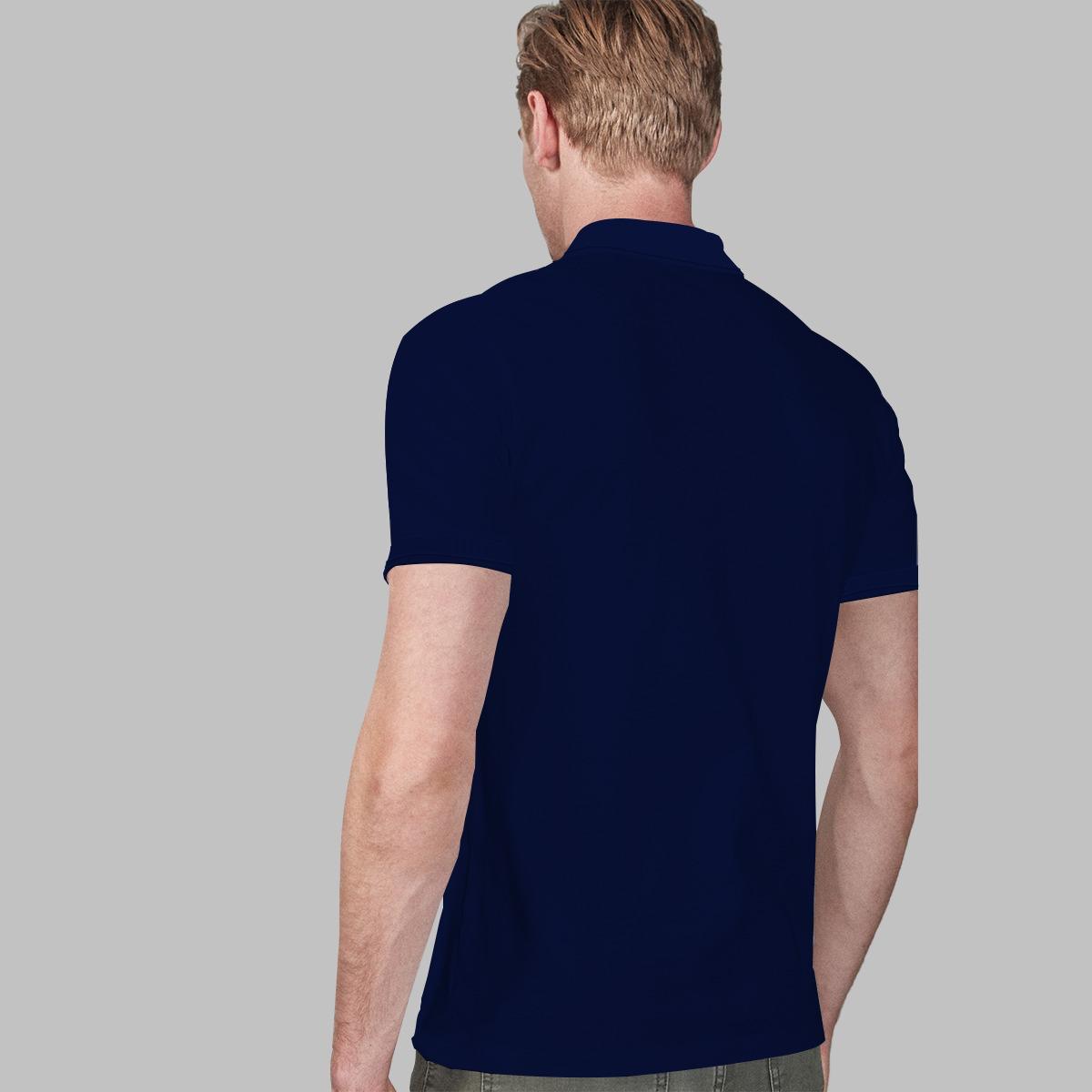West Line Men's Polo Shirt - Navy