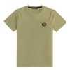 Men's Signature Emb. Round Neck Tee Shirt - Dark Beige