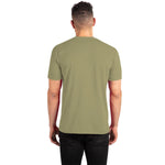 Men's Signature Emb. Round Neck Tee Shirt - Dark Beige