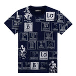 Boy's All Over Printed Exclusive Tee Shirt - Navy