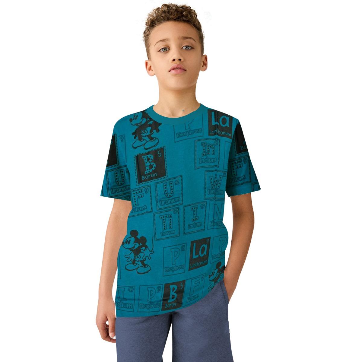 Boy's All Over Printed Exclusive Tee Shirt - Zink