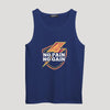 HG "NO PAIN NO GAIN" Printed Stylish Vest For Men's - Light Navy
