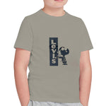 Boy's Printed Summers Track Suit - Skin