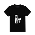Boy's Printed Summers Track Suit - Black