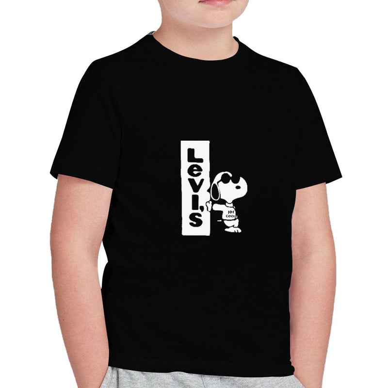 Boy's Printed Summers Track Suit - Black