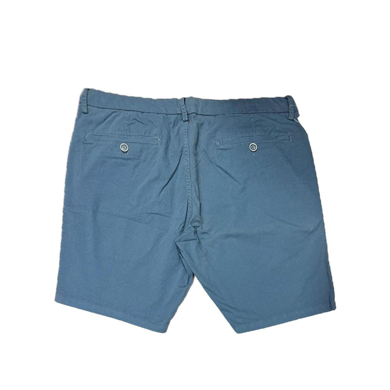 Export Cotton Two Quarter Men Shorts - Light Blue