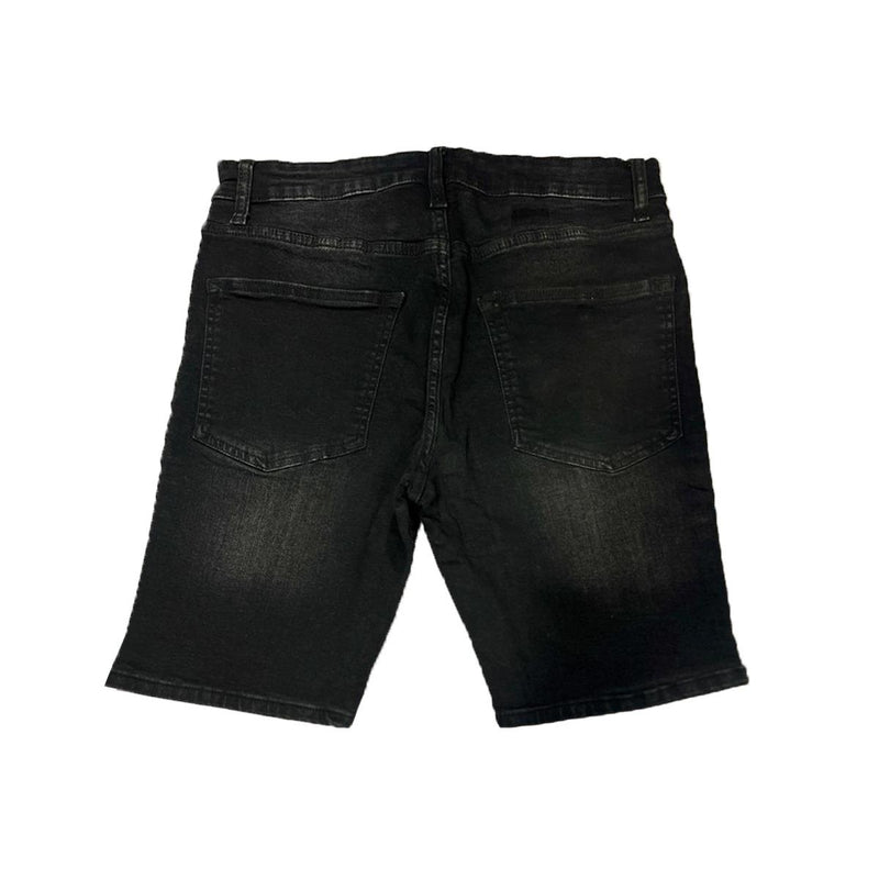Stretchable Two Quarter Men Denim Shorts