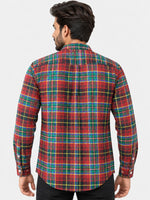 Men's Premium Multicolor Winter Check Casual Shirt