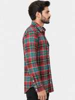 Men's Premium Multicolor Winter Check Casual Shirt