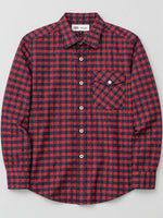 Men's Premium Winter Small Check Casual Shirt
