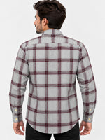 Men's Premium Winter Small Check Casual Shirt