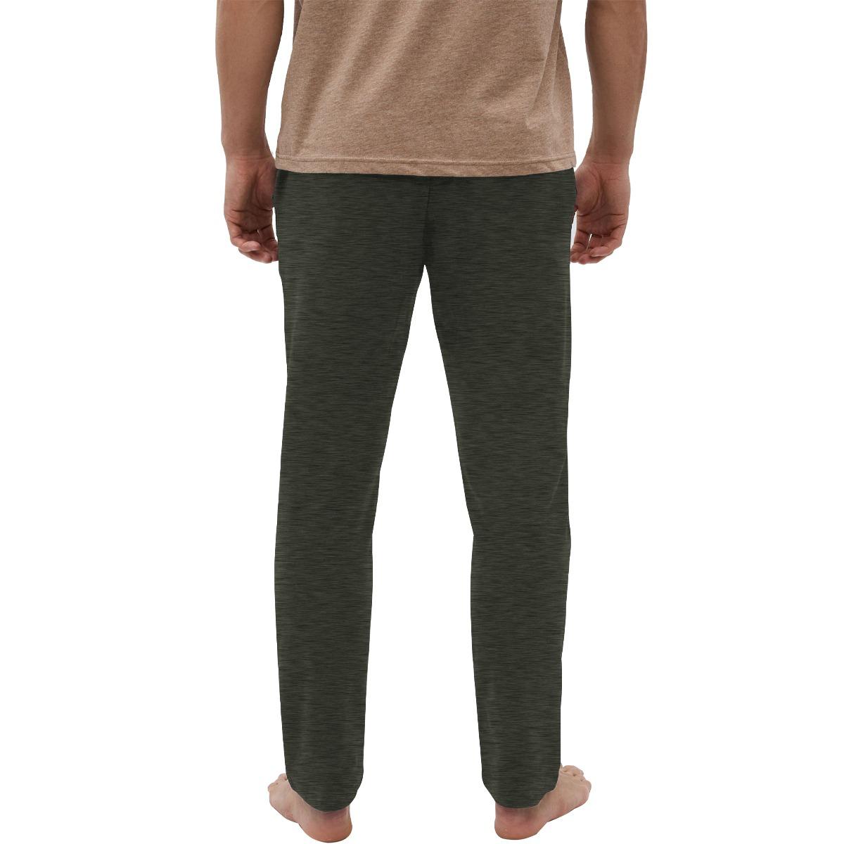 Signature Embroidered Camo Green Sweat Pant