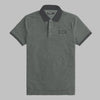 HG Excellence Emb Contrast Collar Polo Shirt - Gray