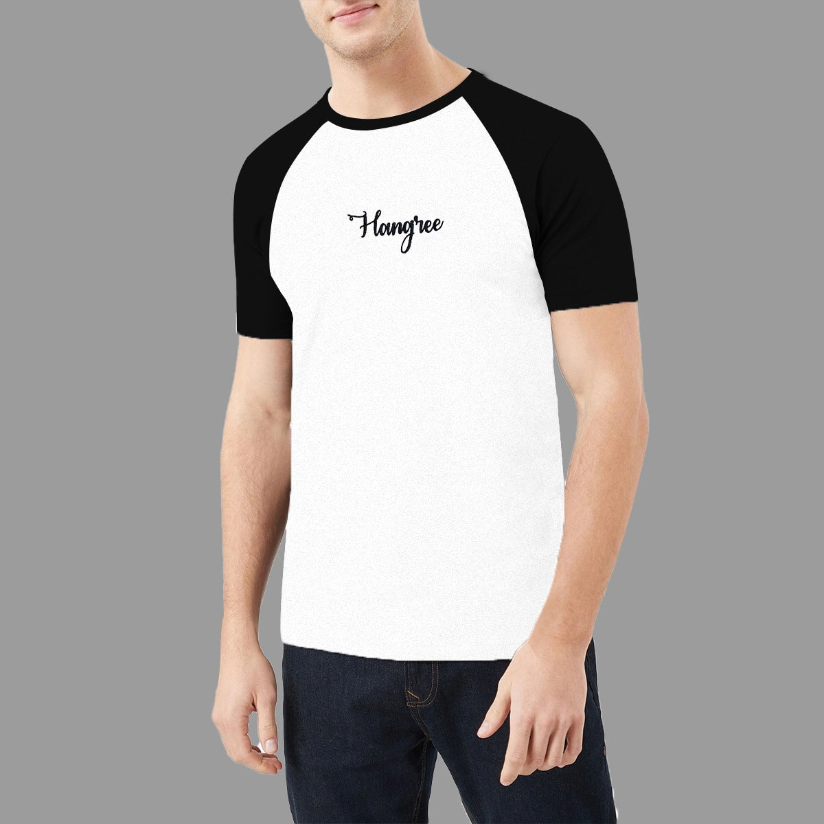 HG SIGNATURE EMB RAGLAN TEE SHIRT