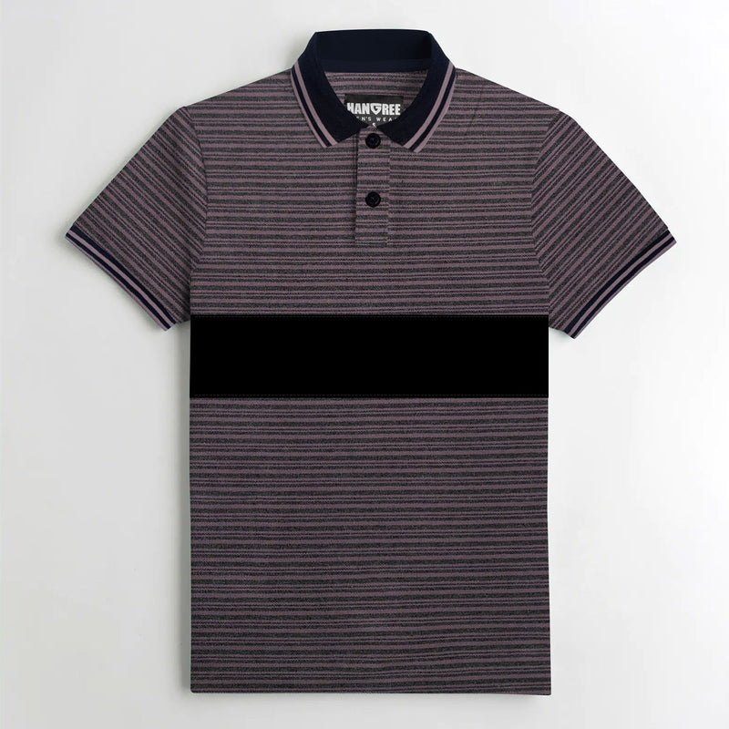 YARN DYED TIPPING EXECUTIVE POLO SHIRT