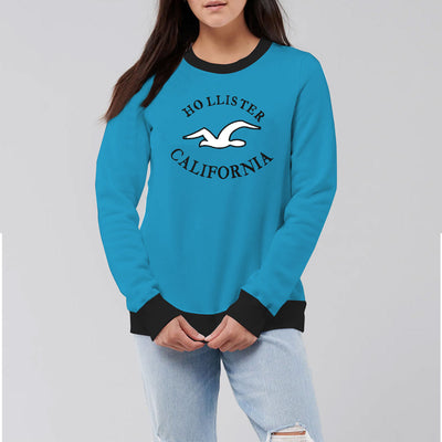 HLSTR APPLIGUE EMBROIDERED WOMEN SWEAT SHIRT