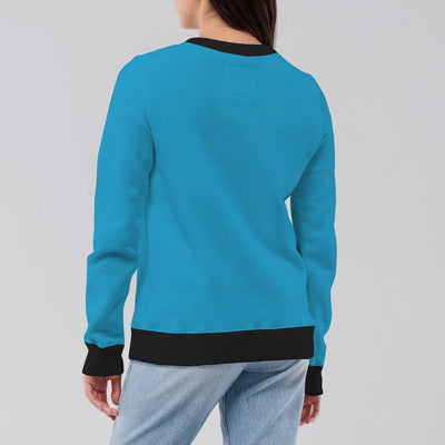 HLSTR APPLIGUE EMBROIDERED WOMEN SWEAT SHIRT
